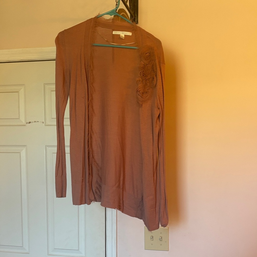 LC Lauren Conrad Dusty Pink Cardigan